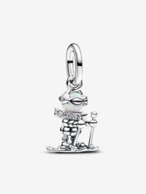 Authentic Skier Dangle Pandora Charm